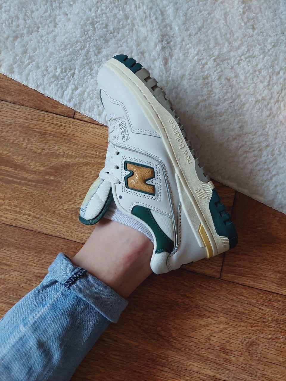New Balance 550 Aime Leon Dore Natural Green V2