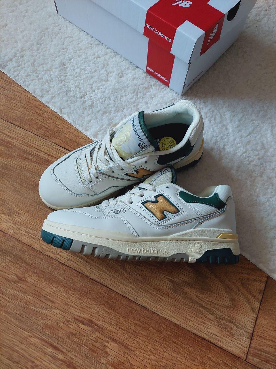 New Balance 550 Aime Leon Dore Natural Green V2