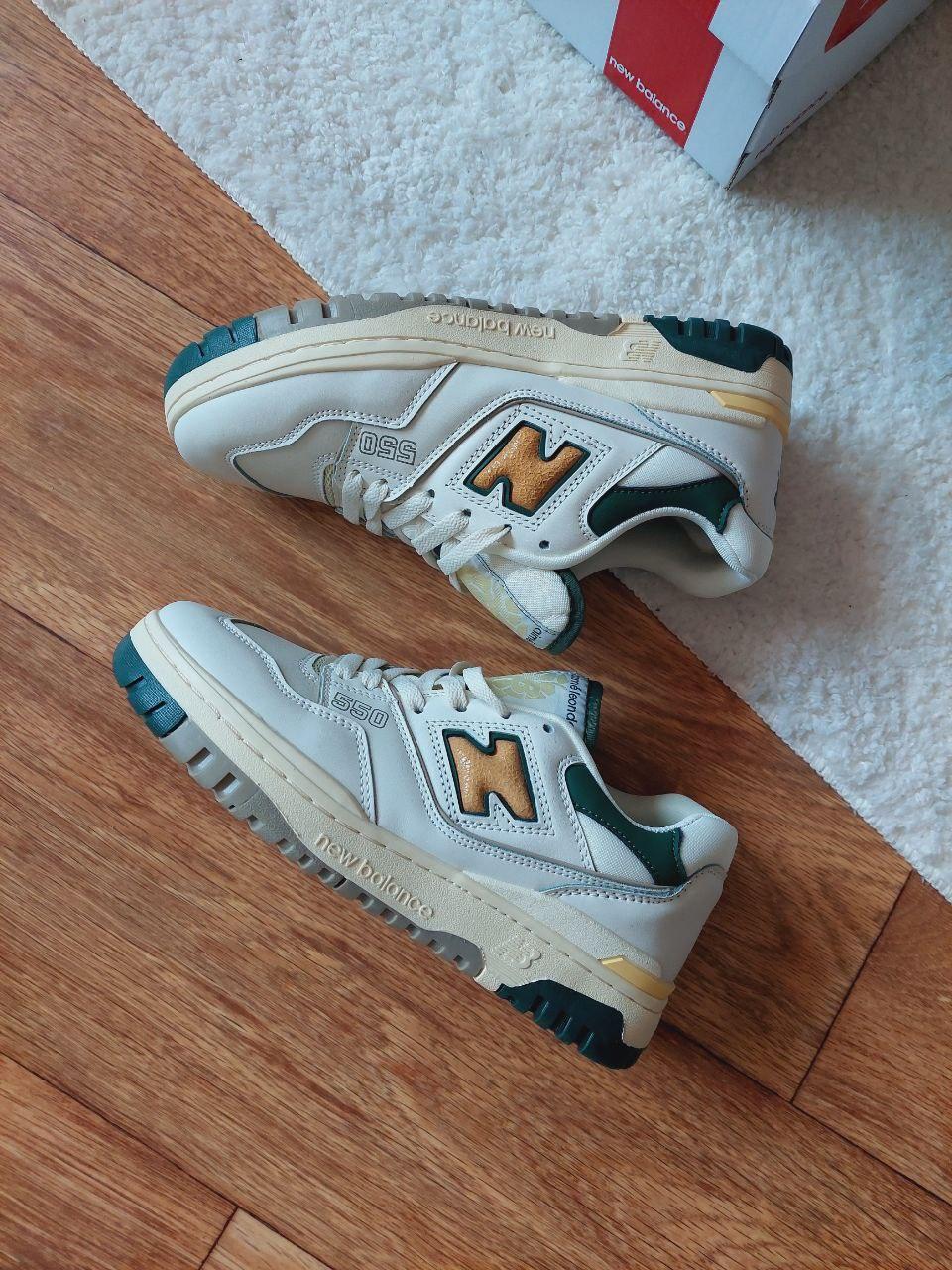 New Balance 550 Aime Leon Dore Natural Green V2