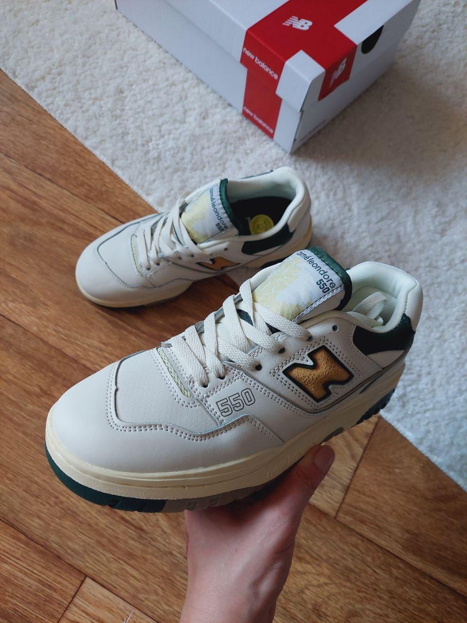 New Balance 550 Aime Leon Dore Natural Green V2