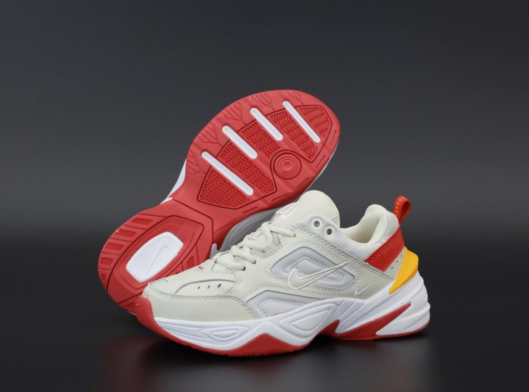 Nike M2K Tekno White Red 1