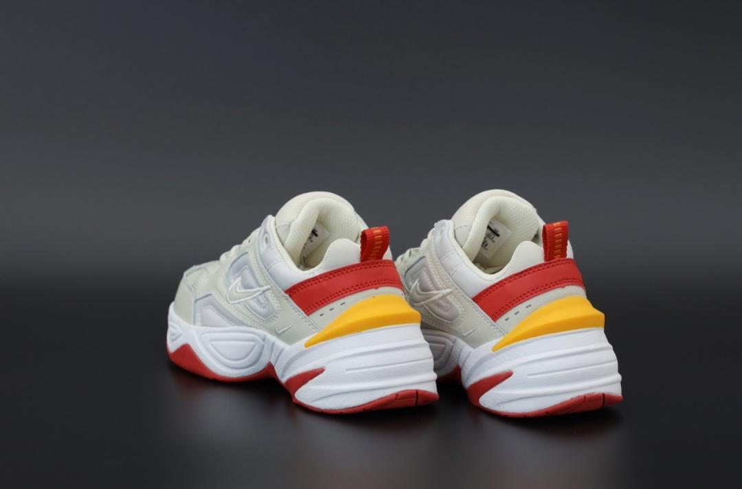 Nike M2K Tekno White Red 1