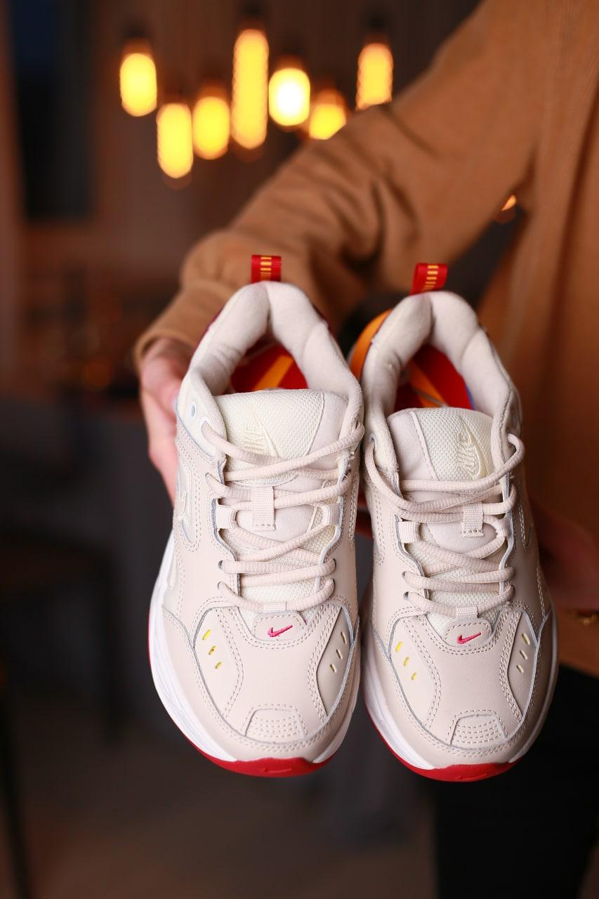 Nike M2K Tekno White Red 1