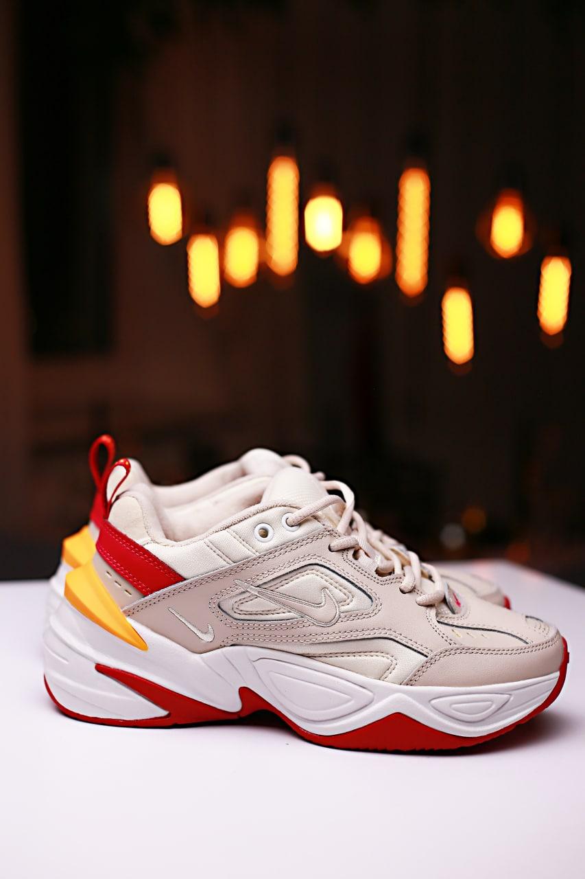 Nike M2K Tekno White Red 1