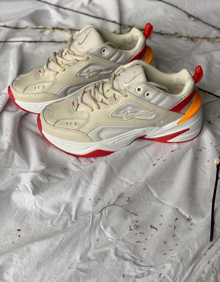 Nike M2K Tekno White Red 1