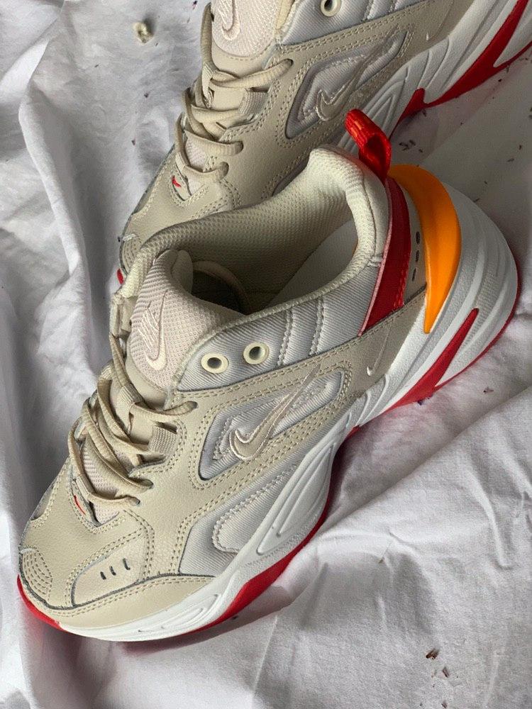 Nike M2K Tekno White Red 1