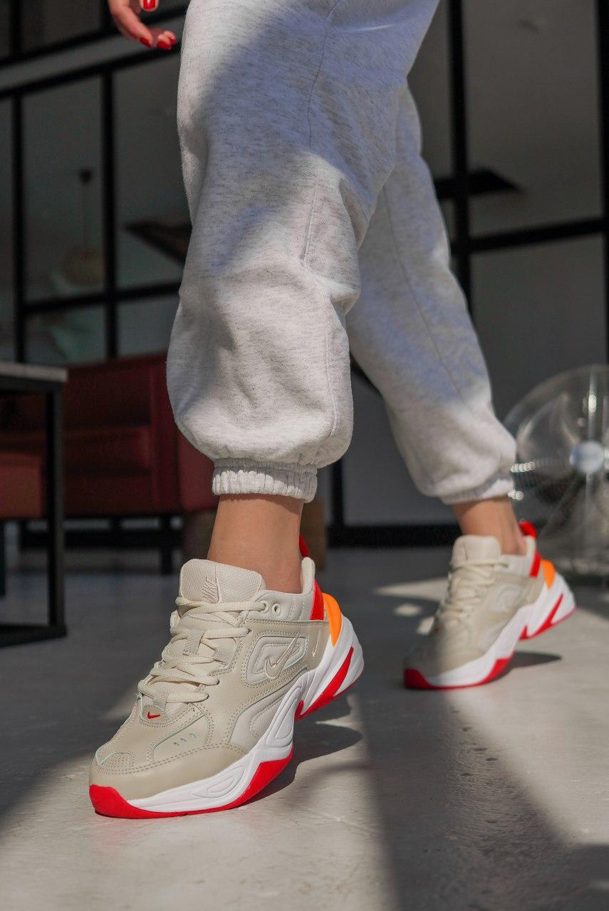 Nike M2K Tekno White Red 1