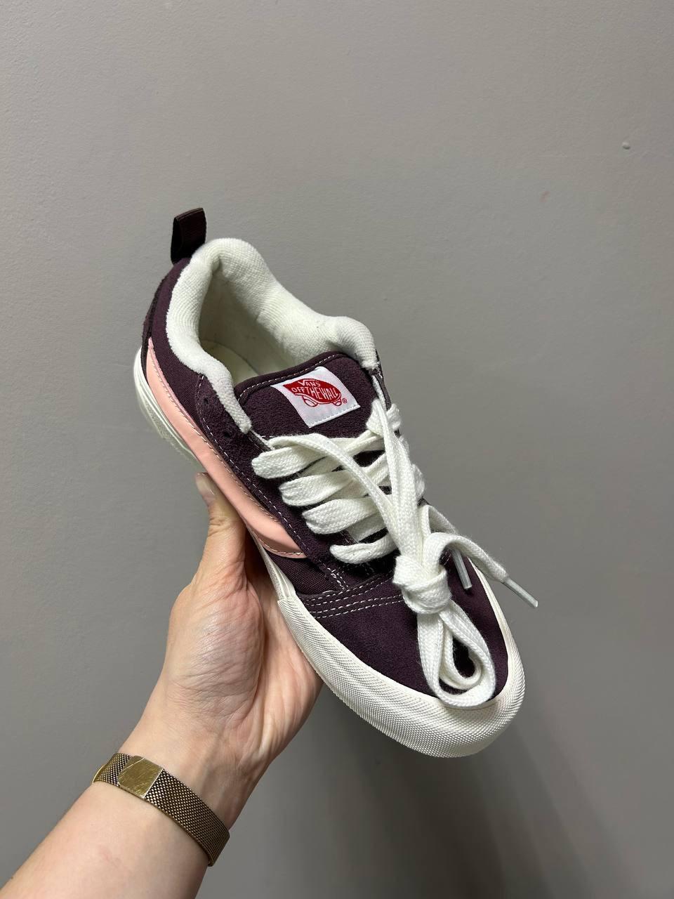Vans KNU Burgundy Pink