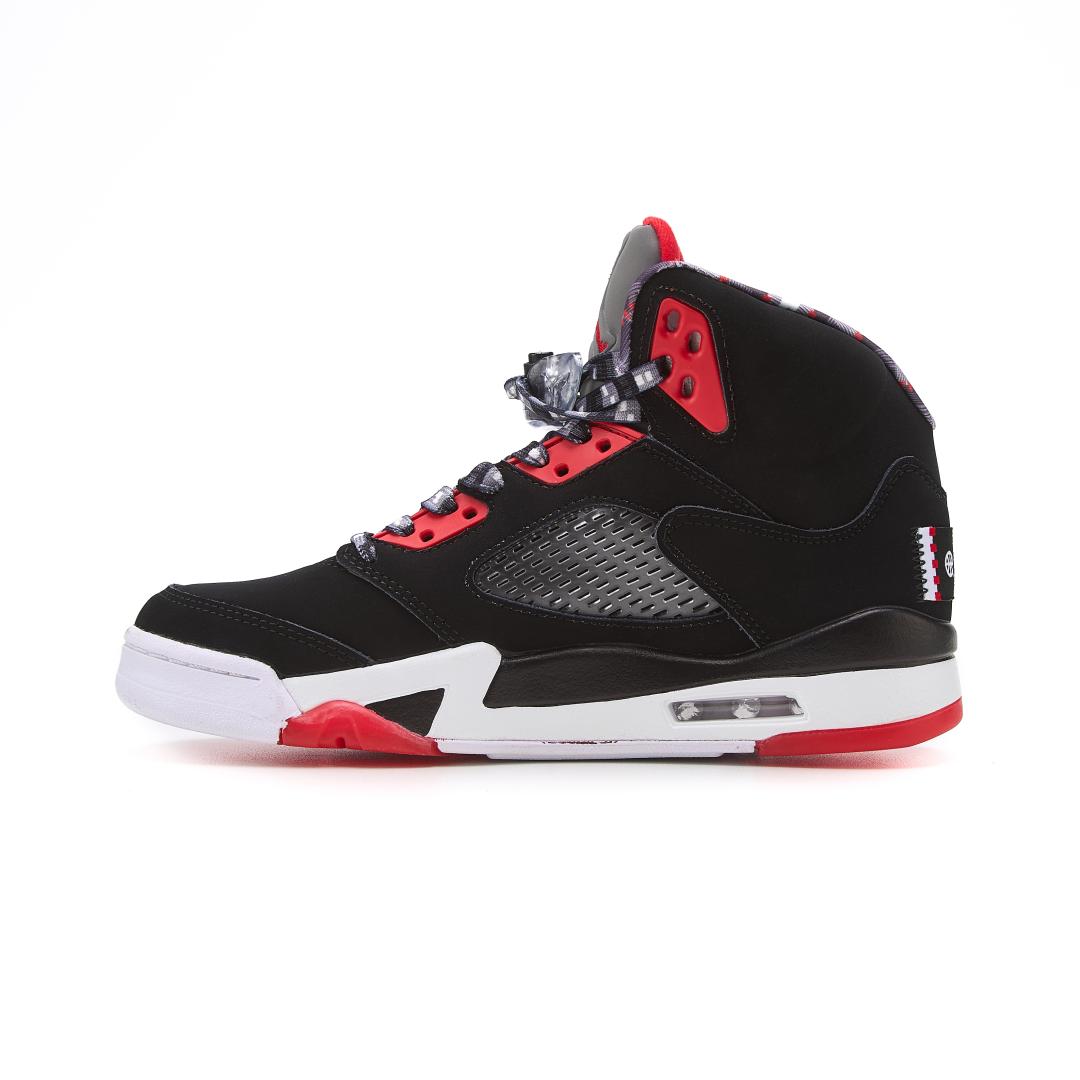 Nike Air Jordan 5 Retro Quai 54 Black Red
