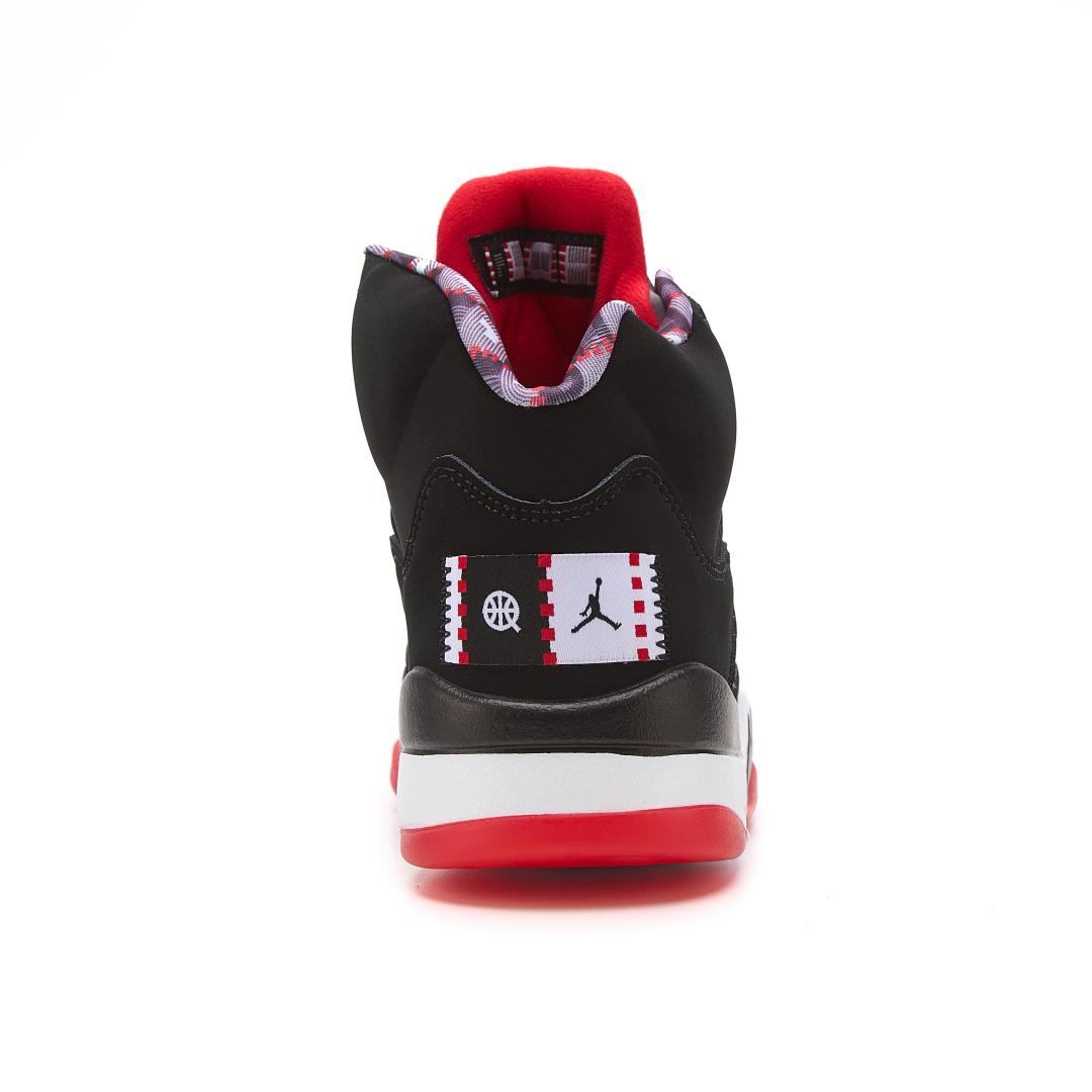 Nike Air Jordan 5 Retro Quai 54 Black Red
