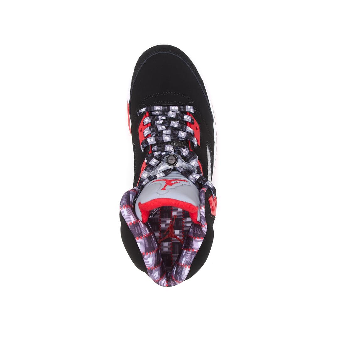 Nike Air Jordan 5 Retro Quai 54 Black Red
