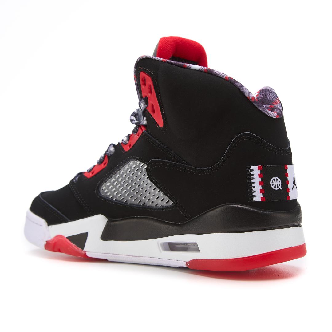 Nike Air Jordan 5 Retro Quai 54 Black Red