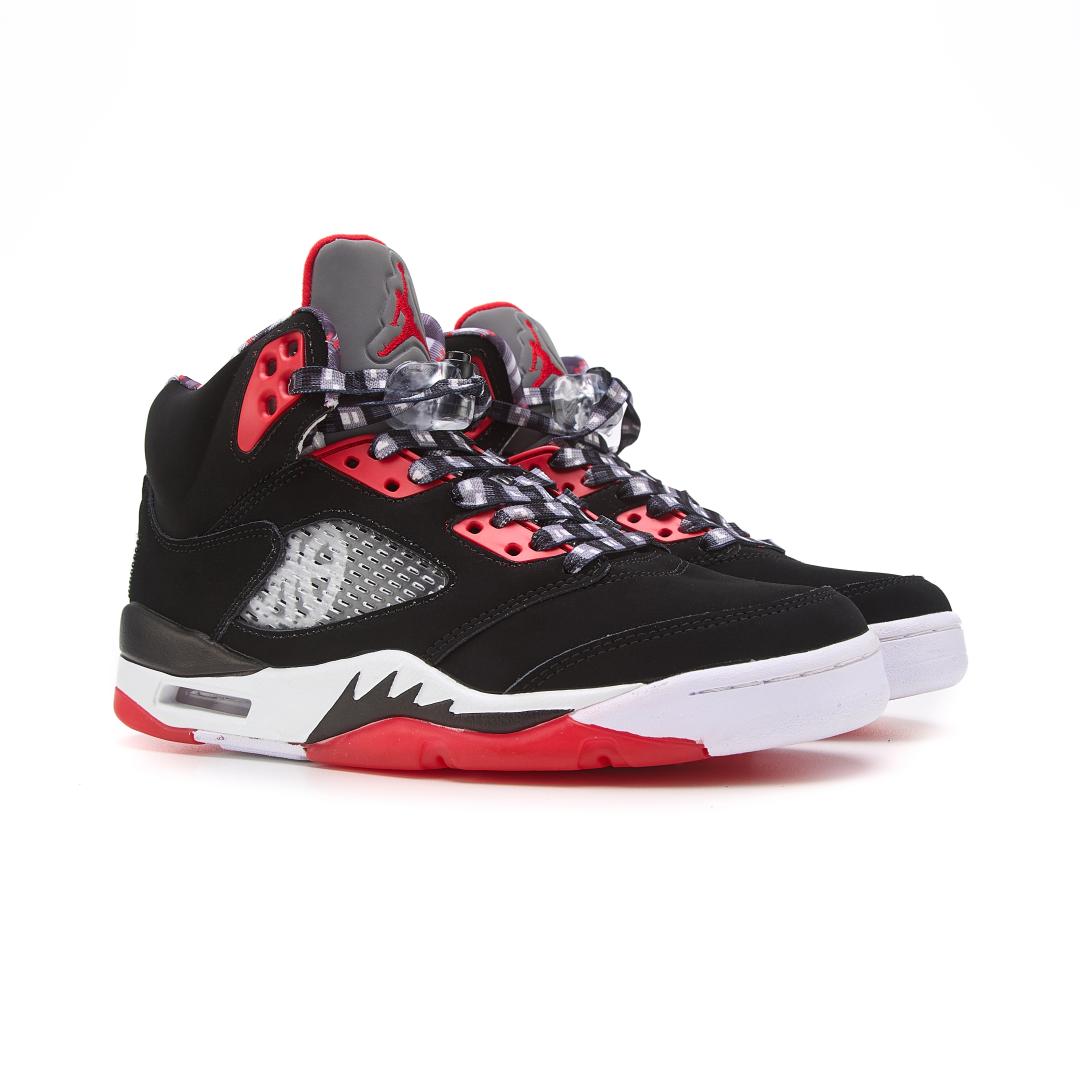 Nike Air Jordan 5 Retro Quai 54 Black Red