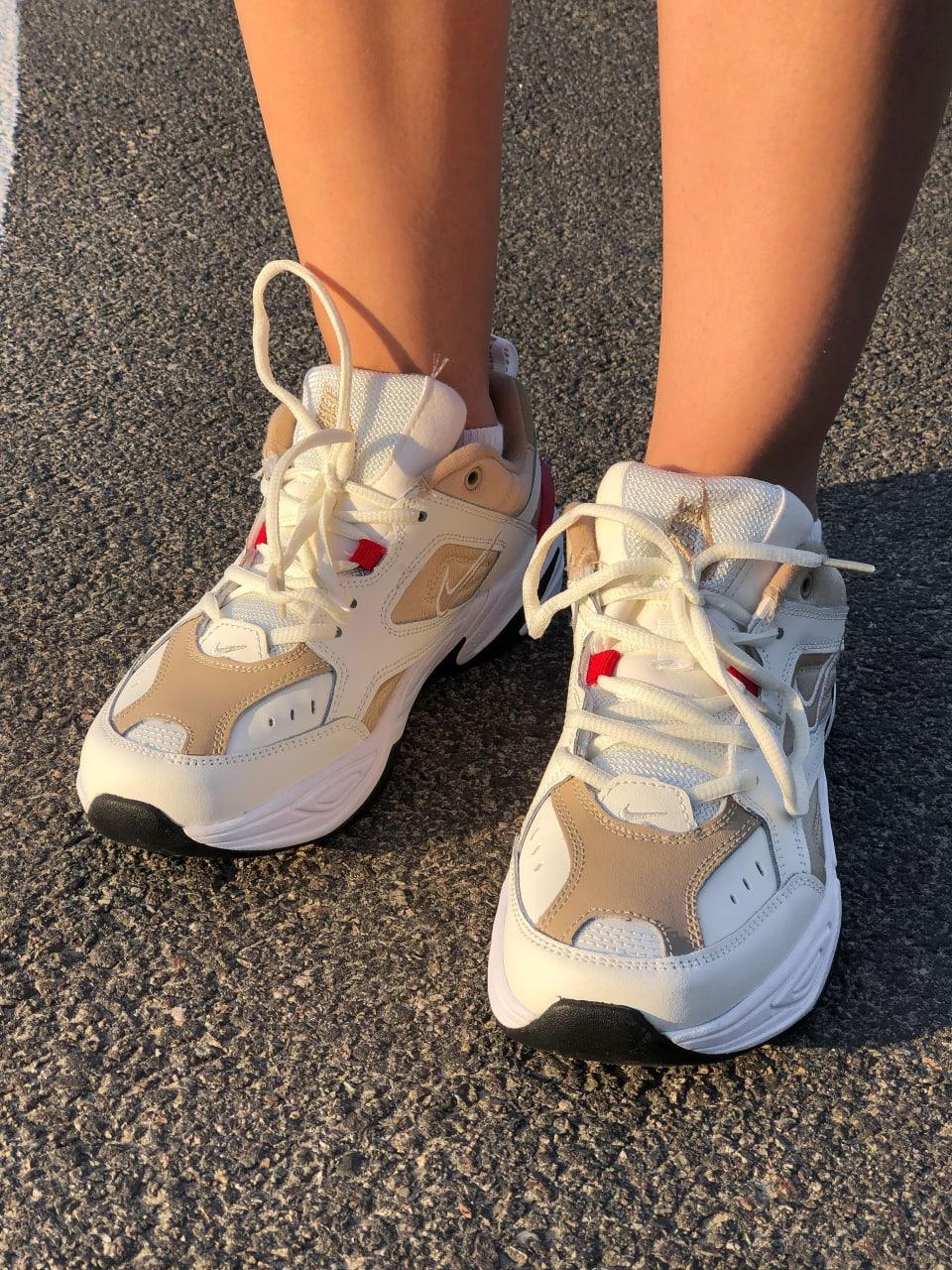 Nike M2K Tekno Red Desert Ore