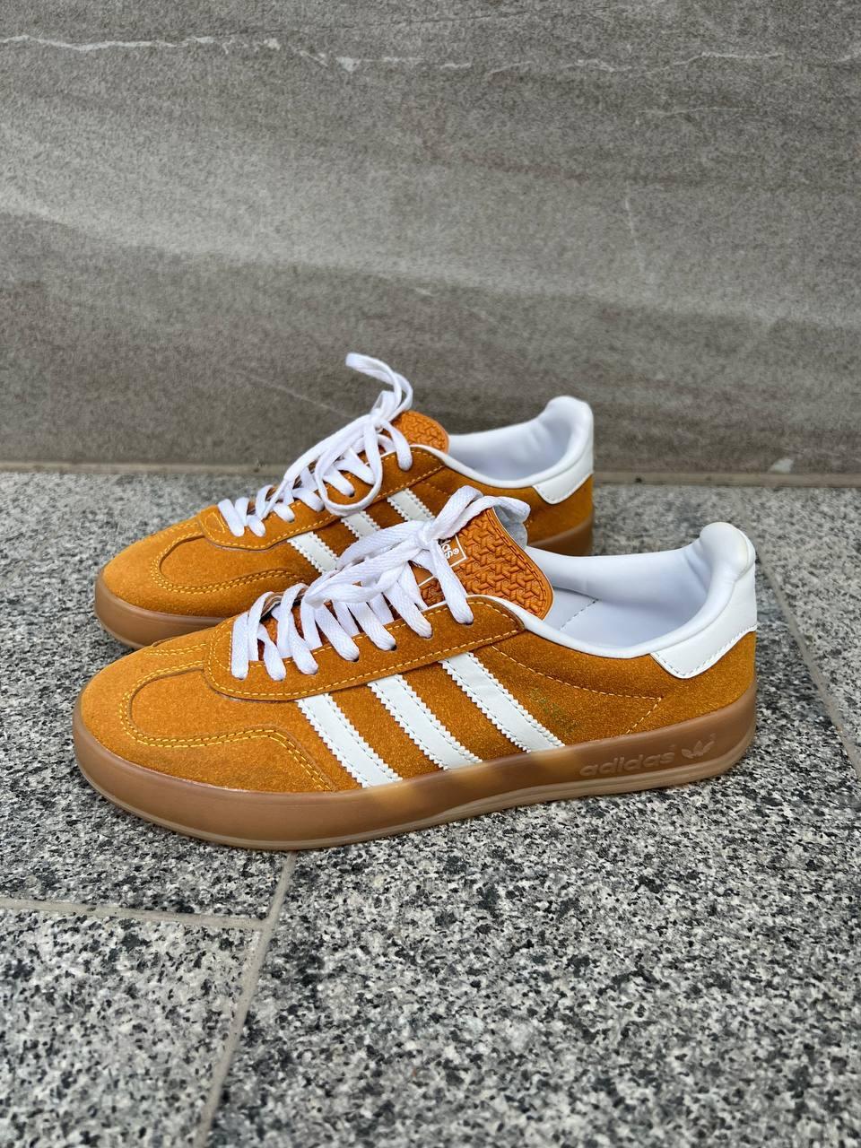 Adidas Gazelle Yellow Brown