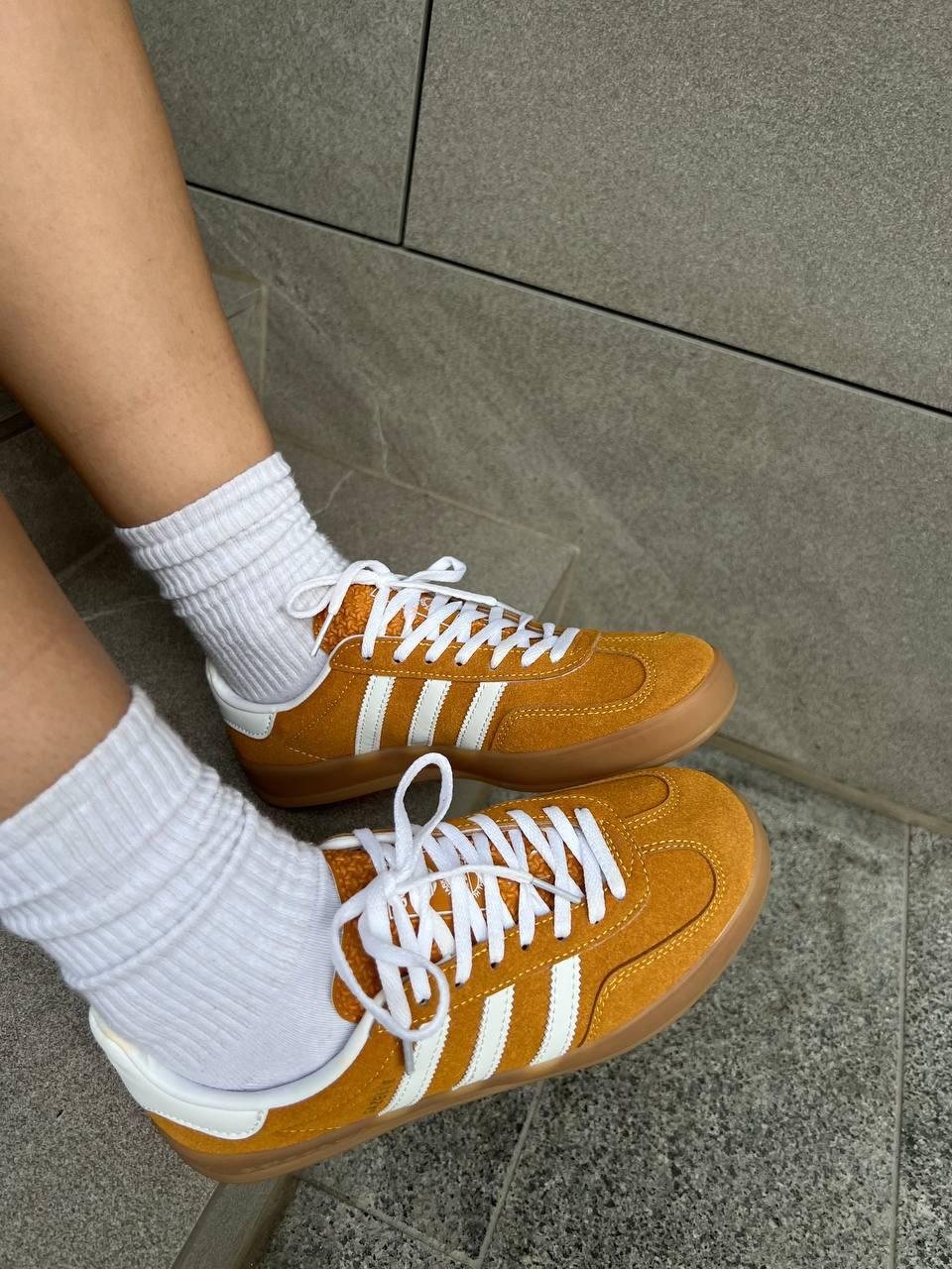 Adidas Gazelle Yellow Brown