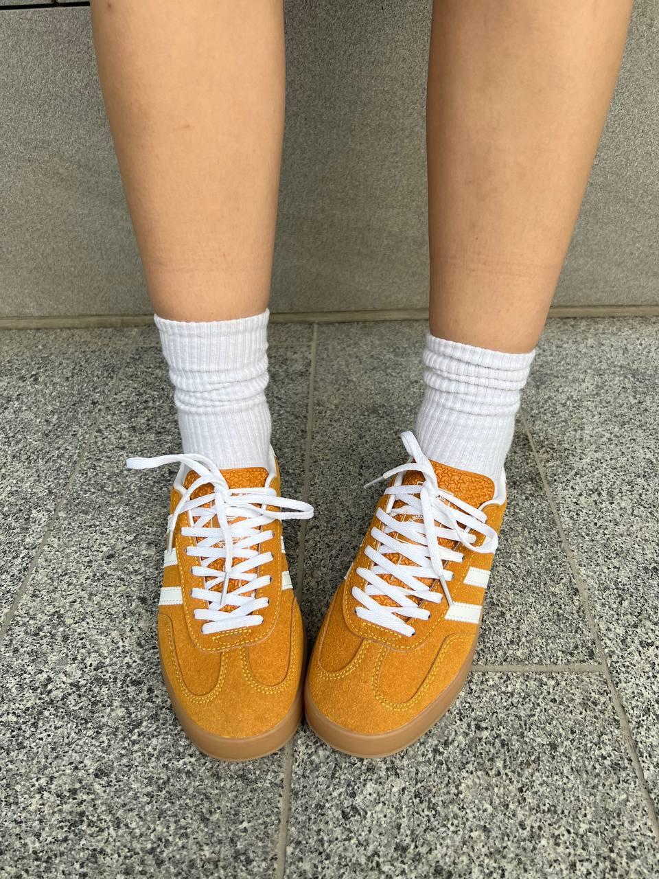 Adidas Gazelle Yellow Brown