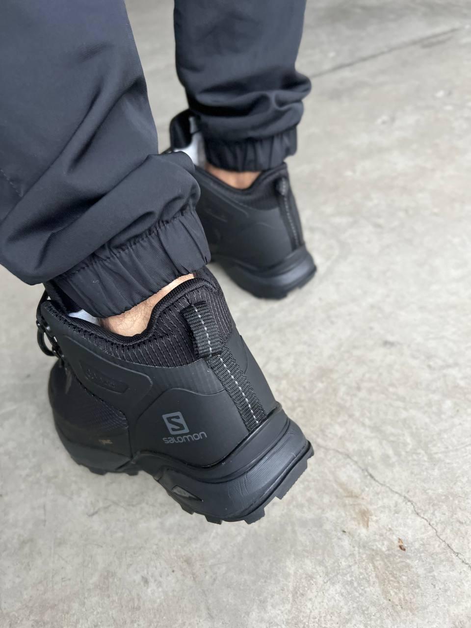 Salomon Hight Black Fur