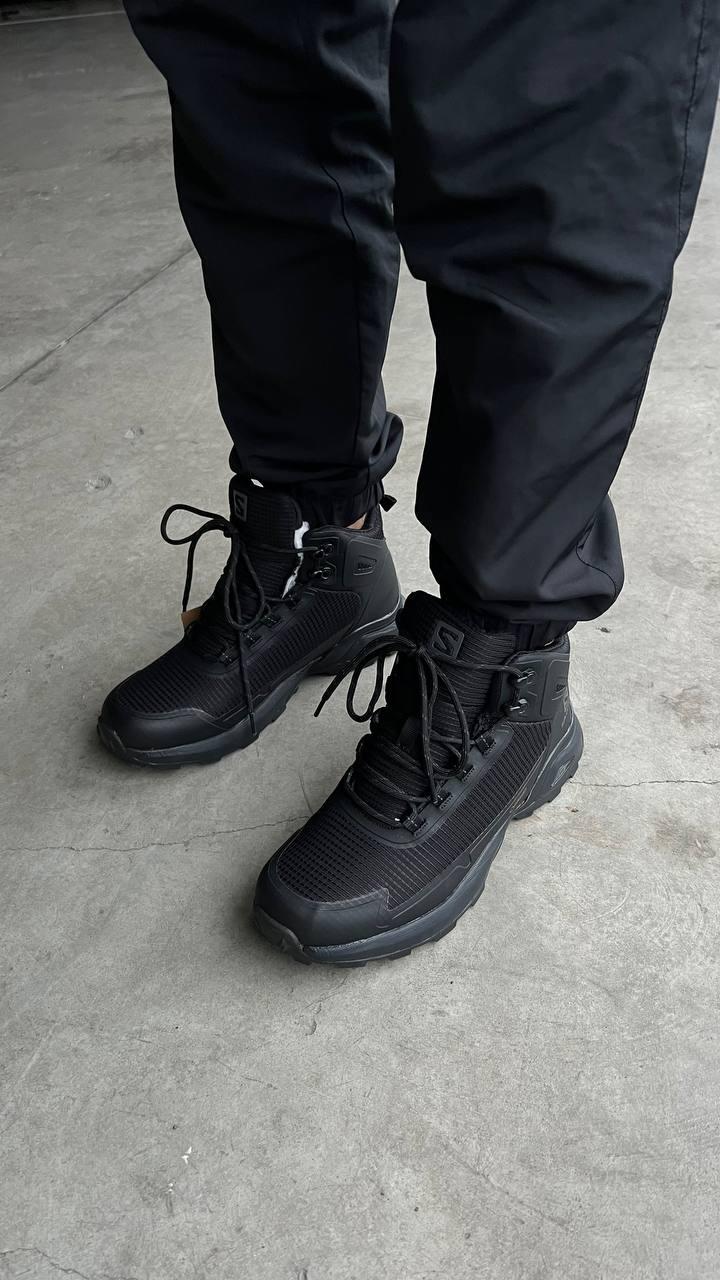 Salomon Hight Black Fur