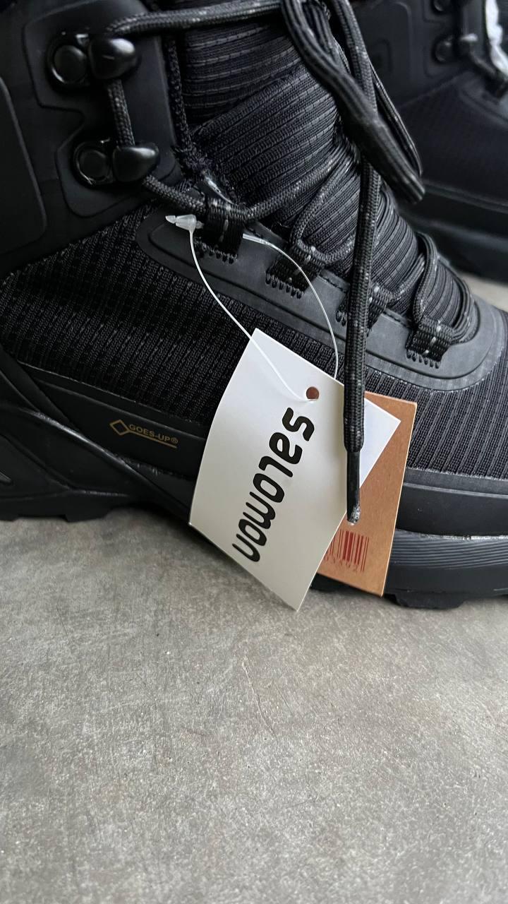 Salomon Hight Black Fur
