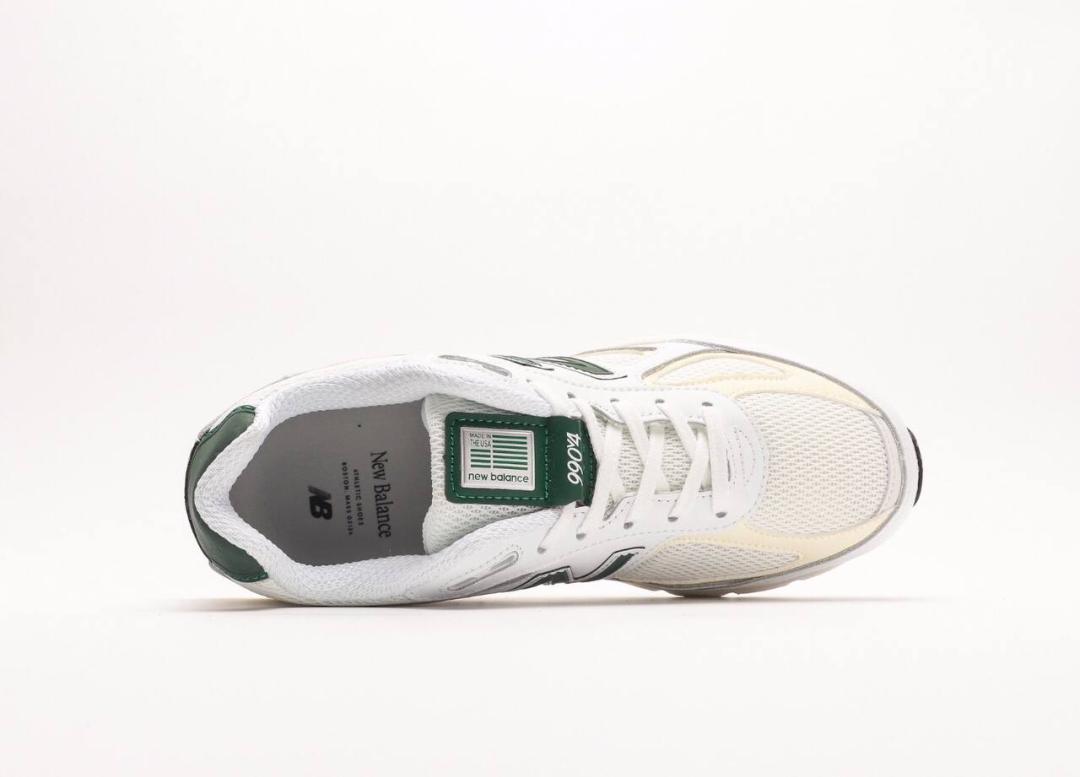 New Balance 990 White Green