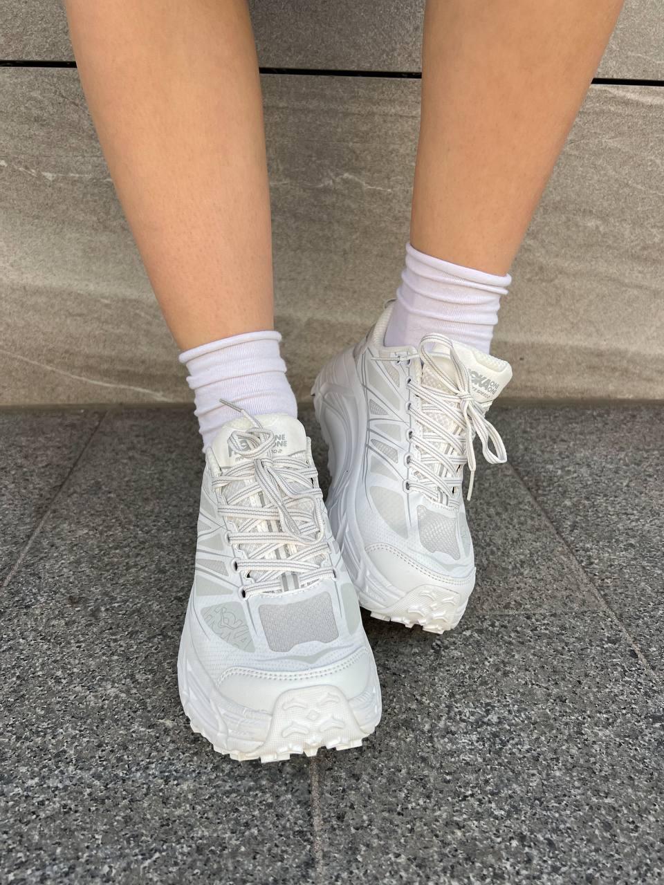 Hoka Mafate Speed White