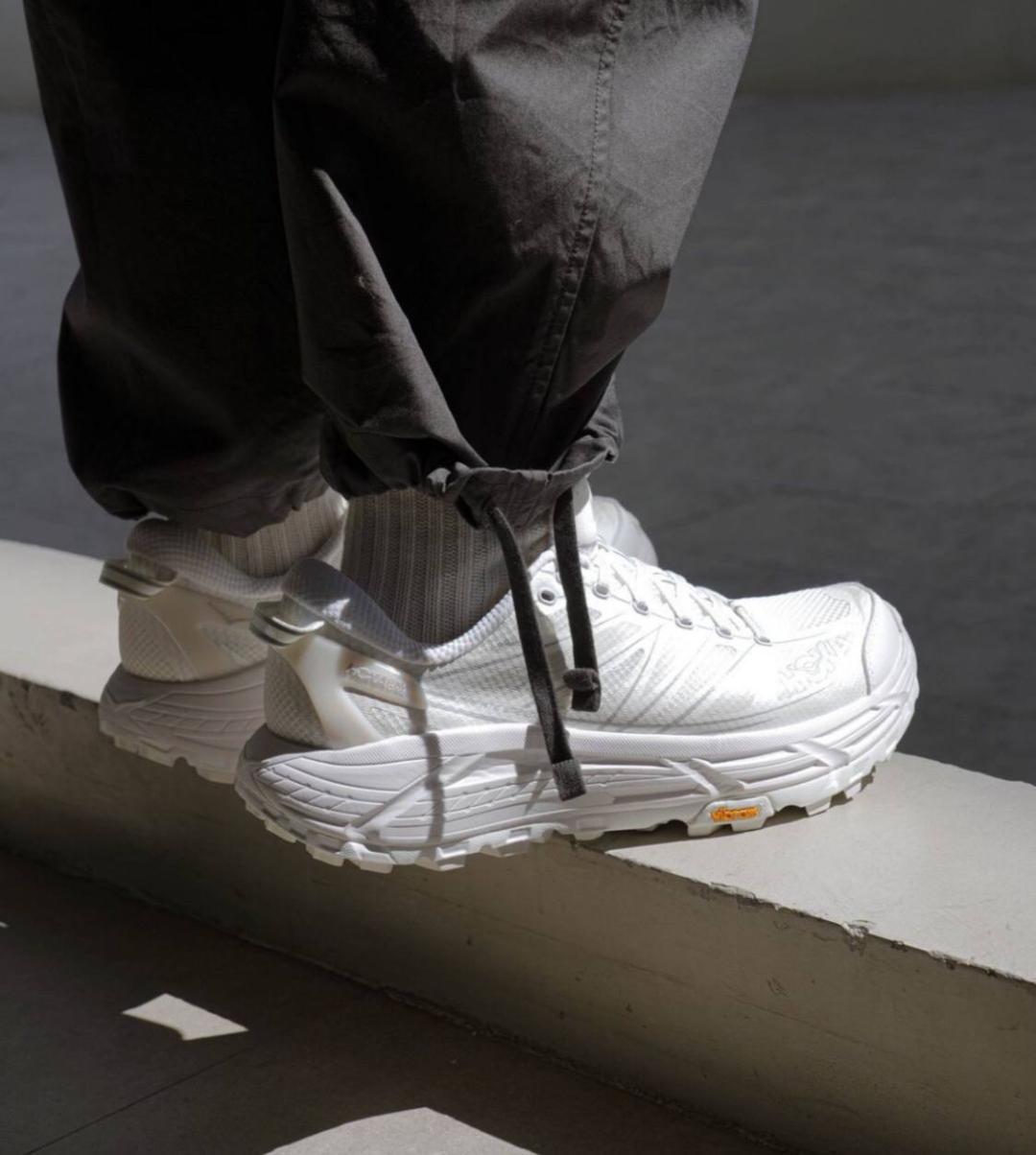 Hoka Mafate Speed White