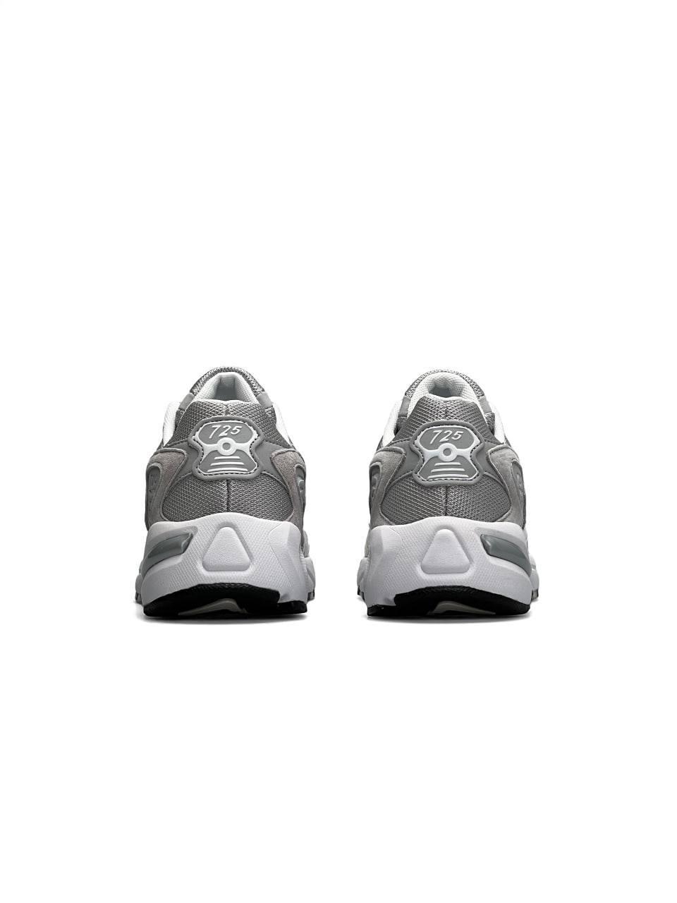 New Balance 725 Gray Suede White