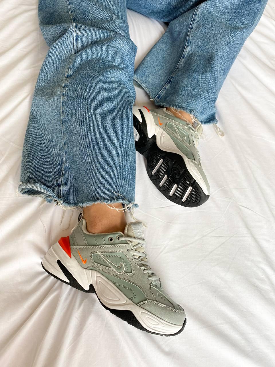Nike M2K Tekno Grey White Black Orange