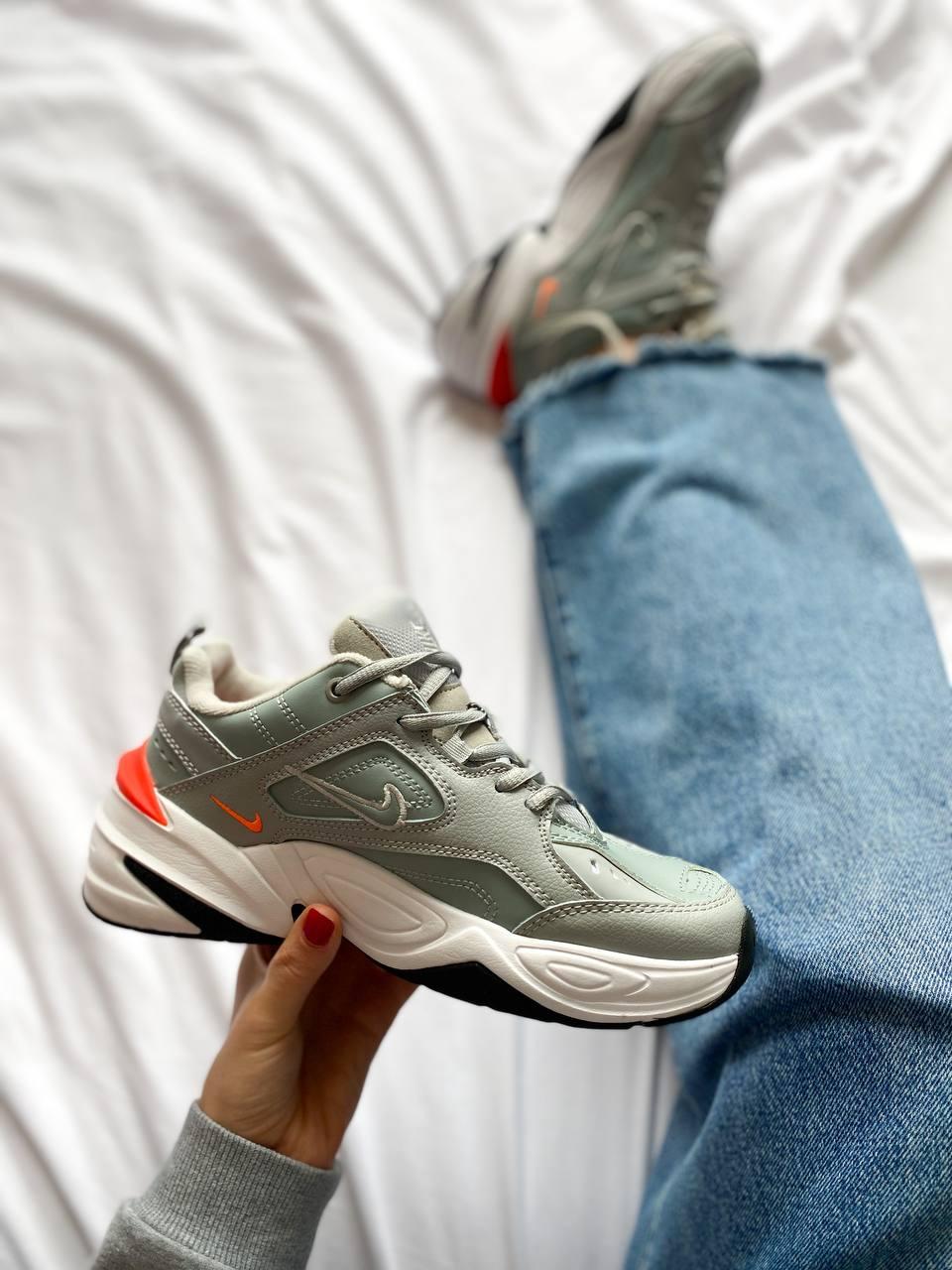 Nike M2K Tekno Grey White Black Orange