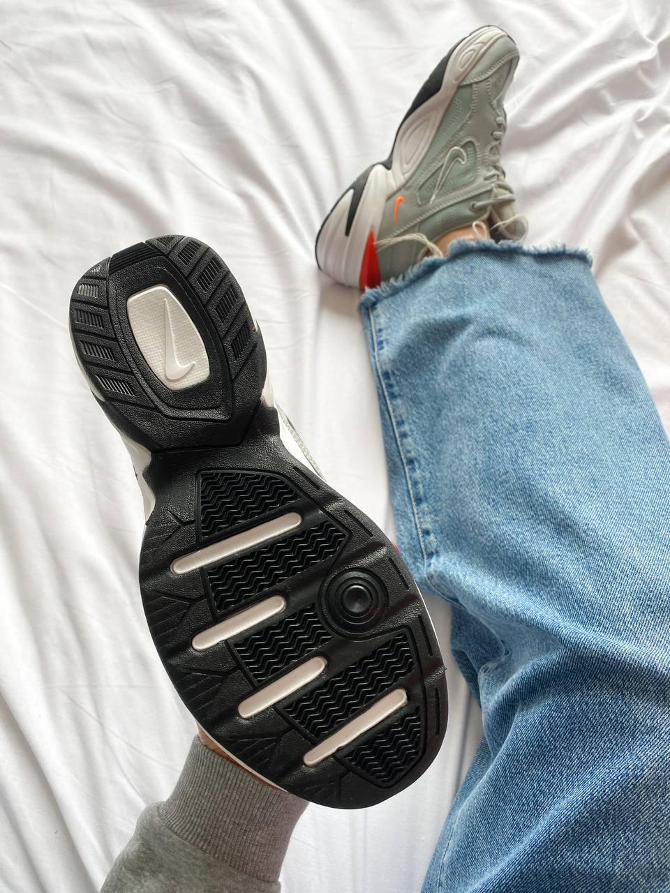 Nike M2K Tekno Grey White Black Orange