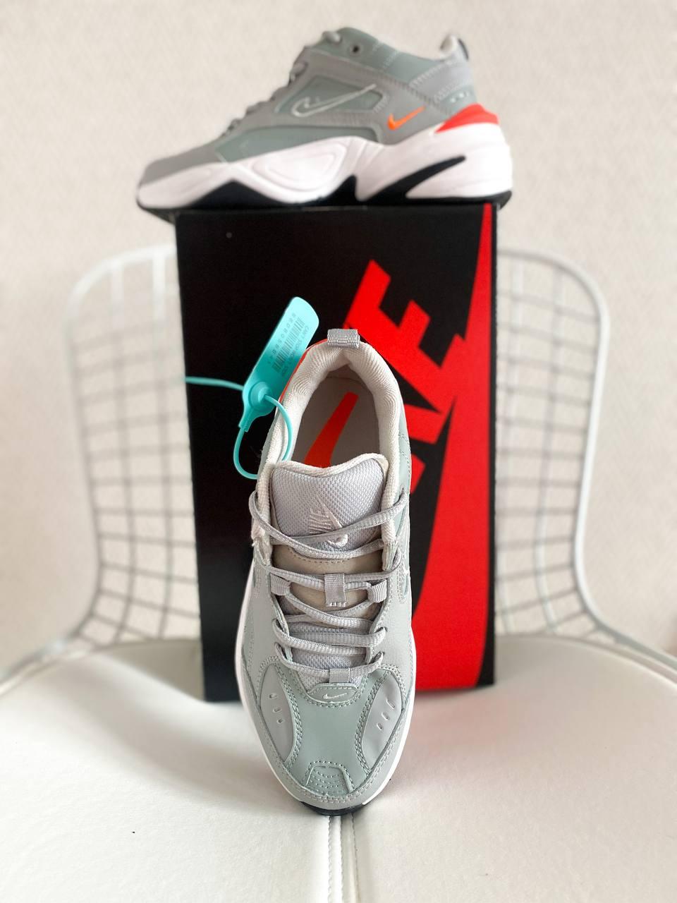 Nike M2K Tekno Grey White Black Orange