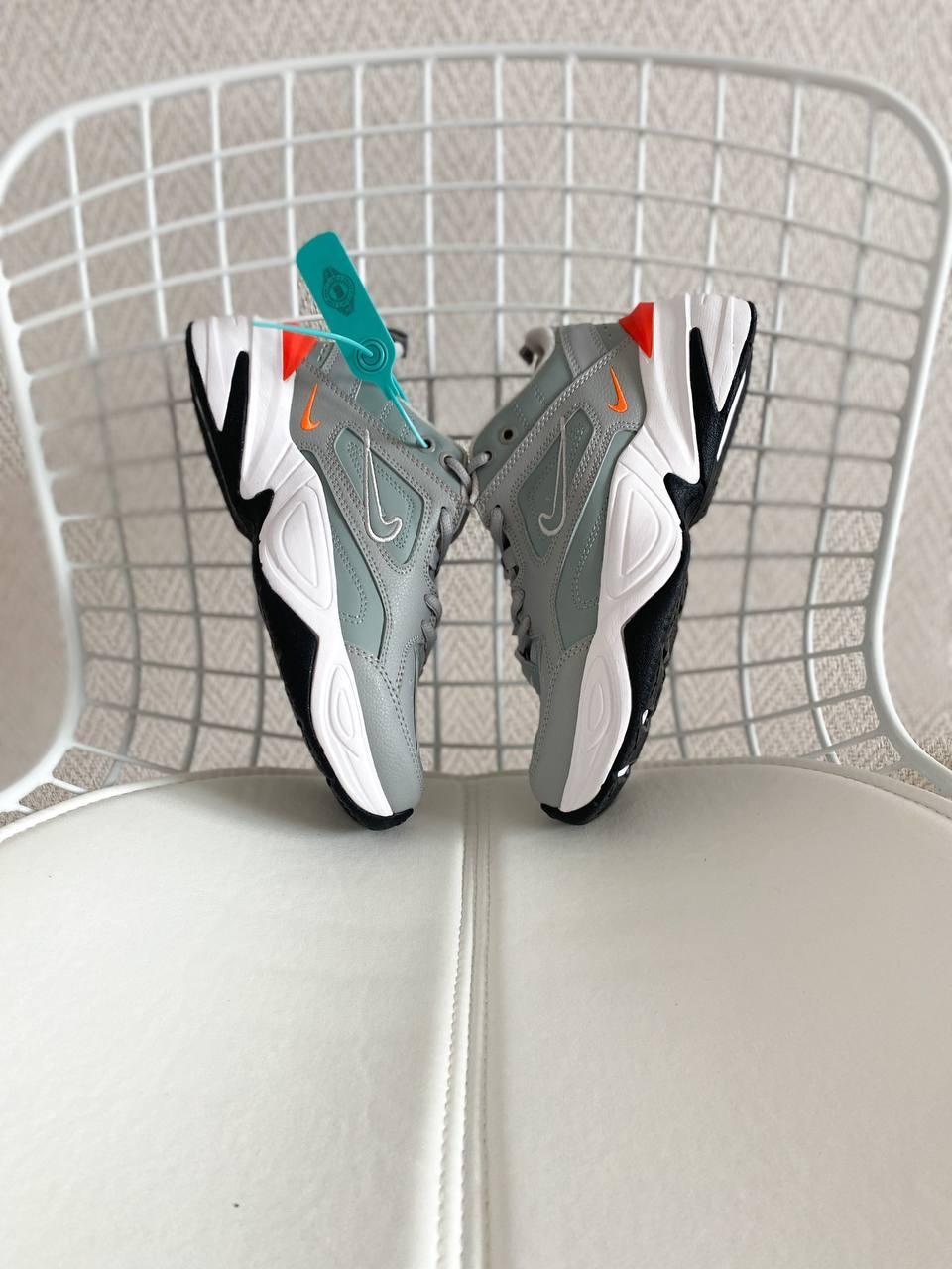 Nike M2K Tekno Grey White Black Orange