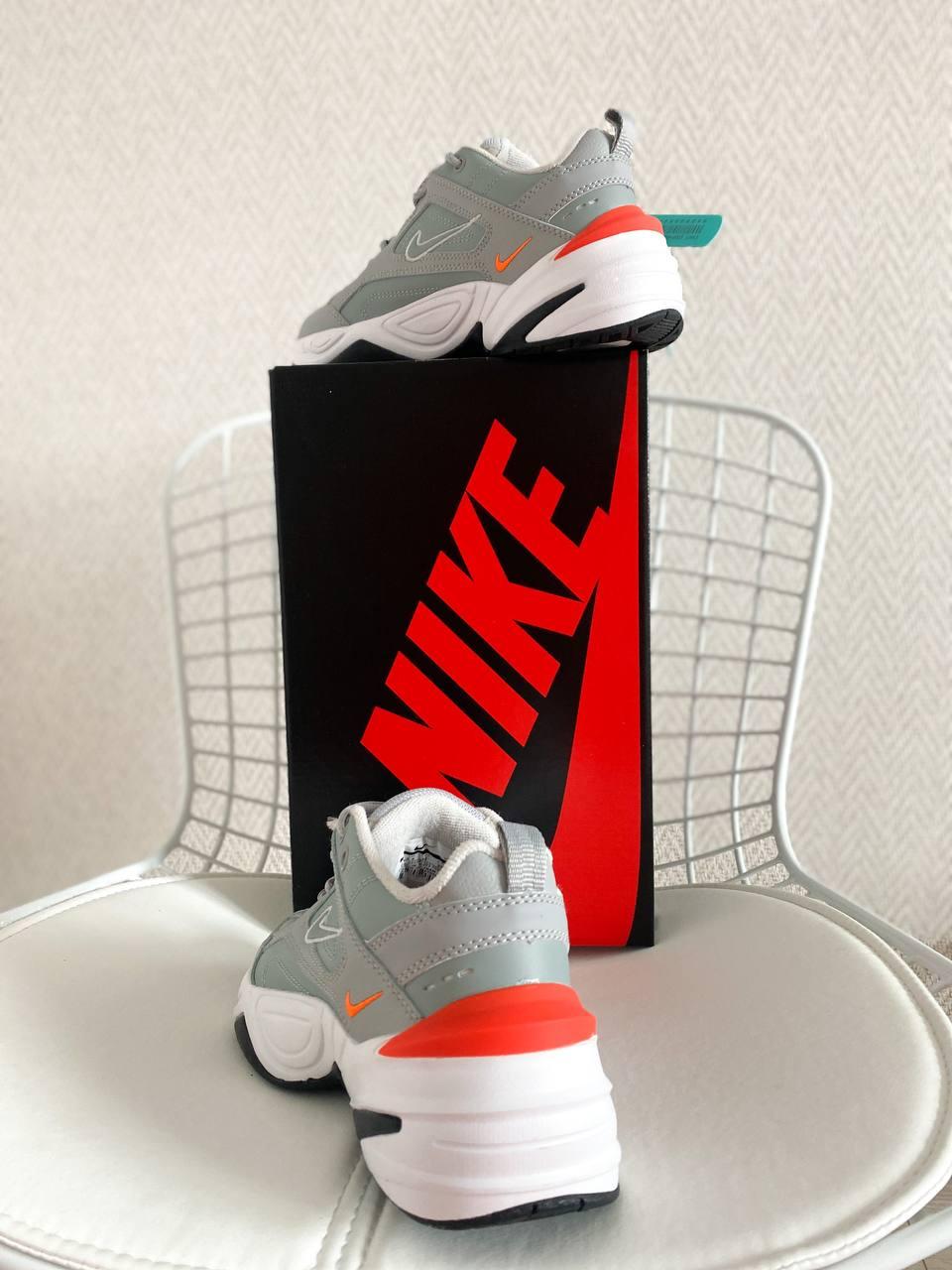 Nike M2K Tekno Grey White Black Orange