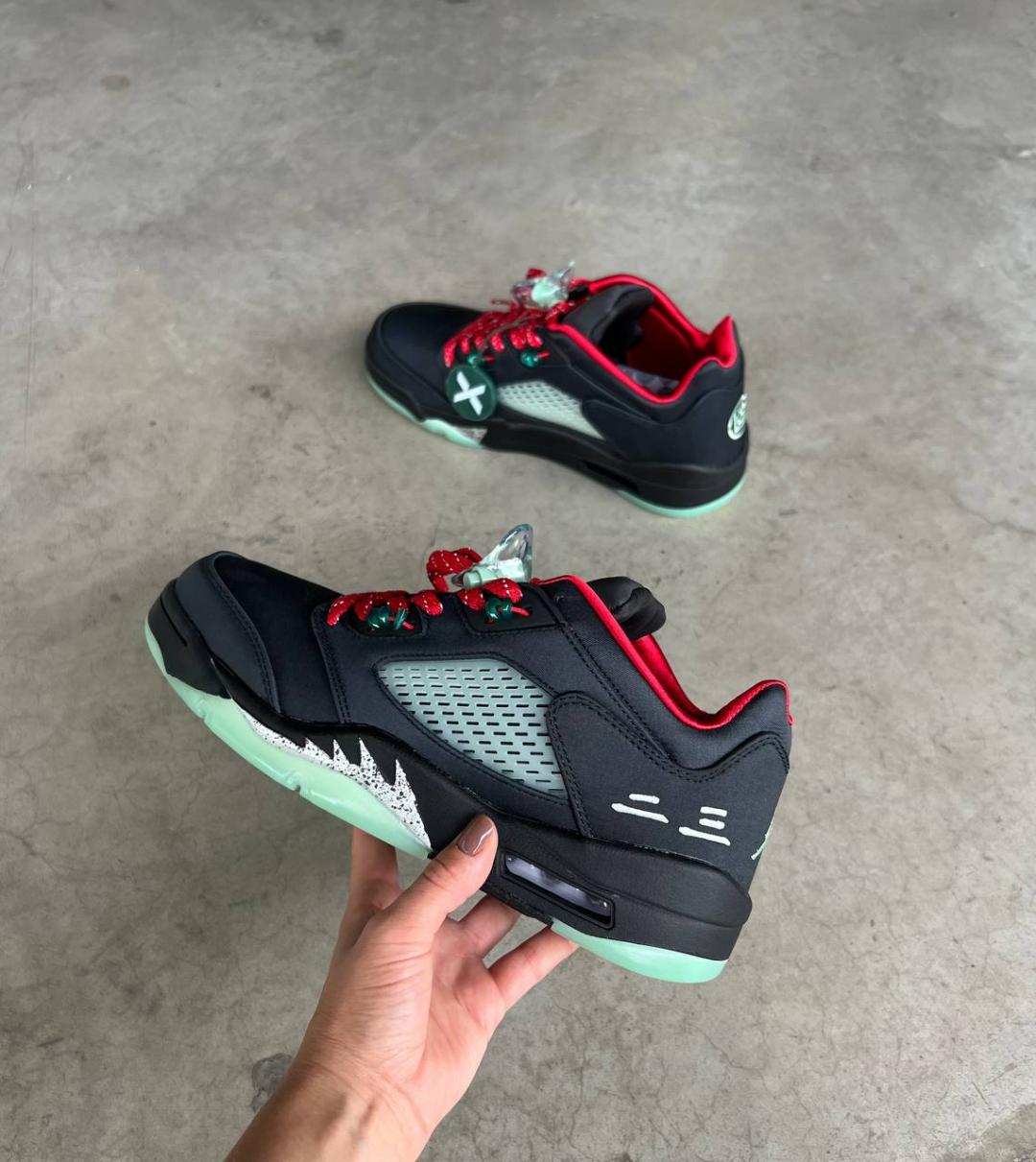 Nike Air Jordan Retro 5 Low SP Black