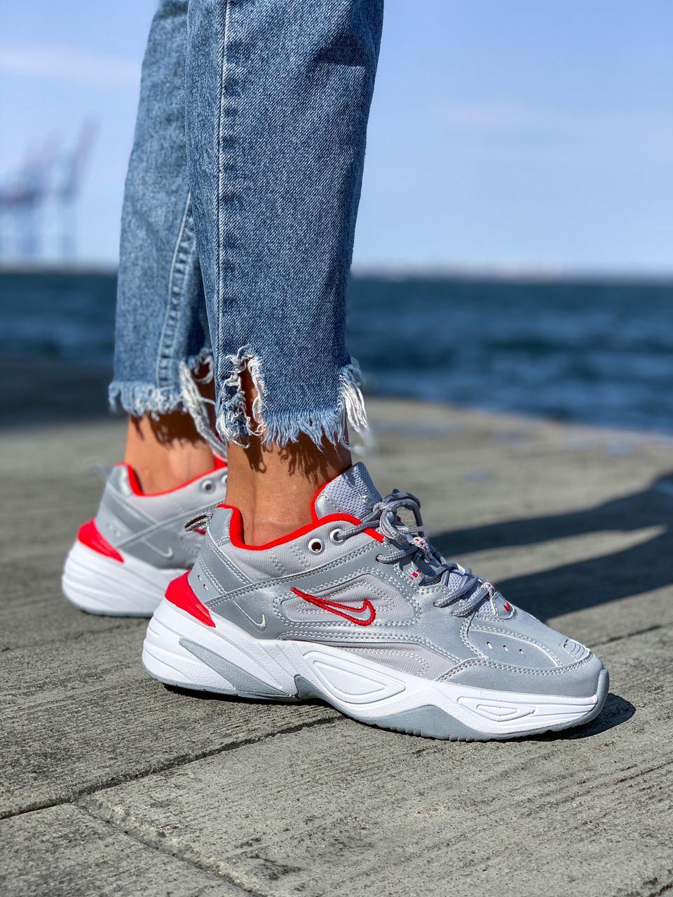 Nike M2K Tekno Grey White Orange