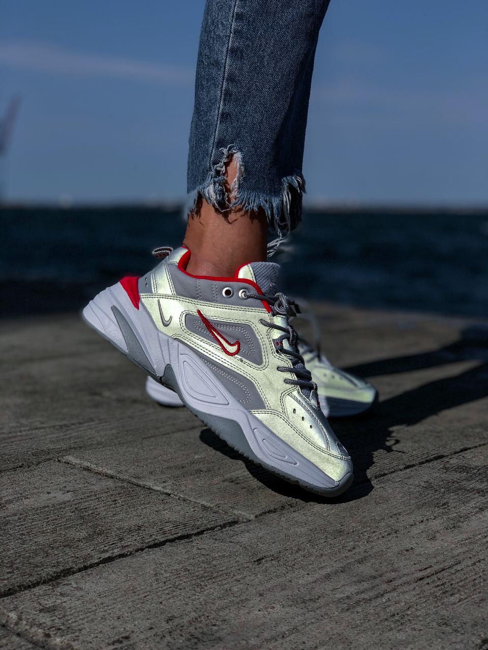 Nike M2K Tekno Grey White Orange