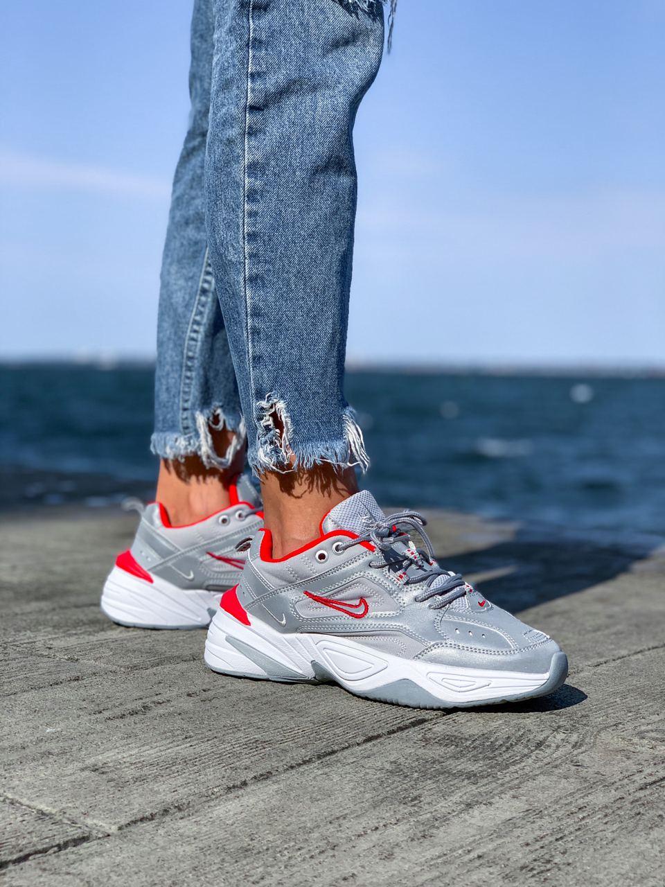 Nike M2K Tekno Grey White Orange
