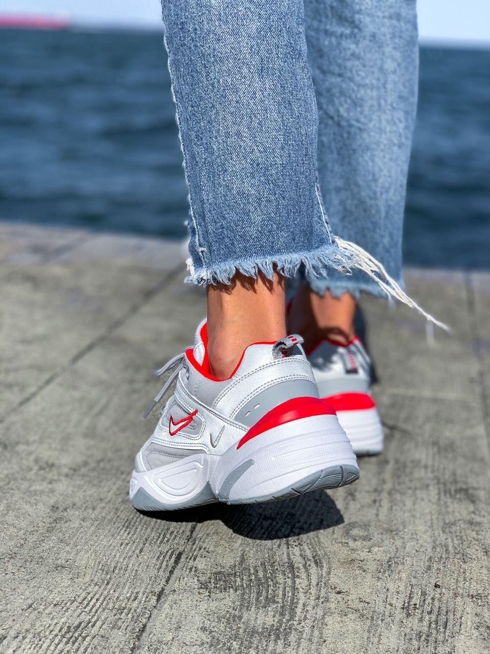 Nike M2K Tekno Grey White Orange