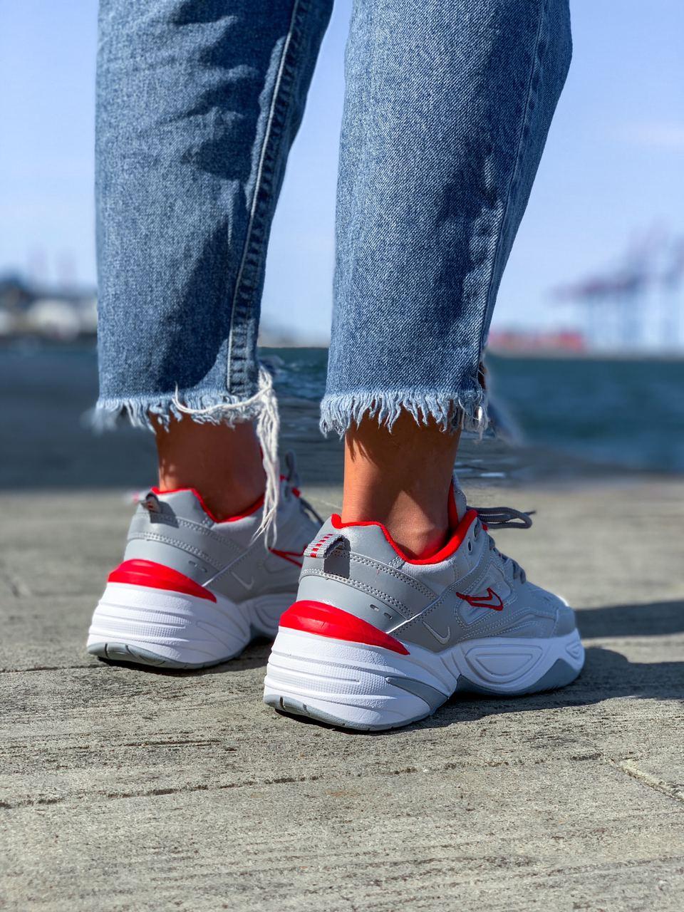 Nike M2K Tekno Grey White Orange