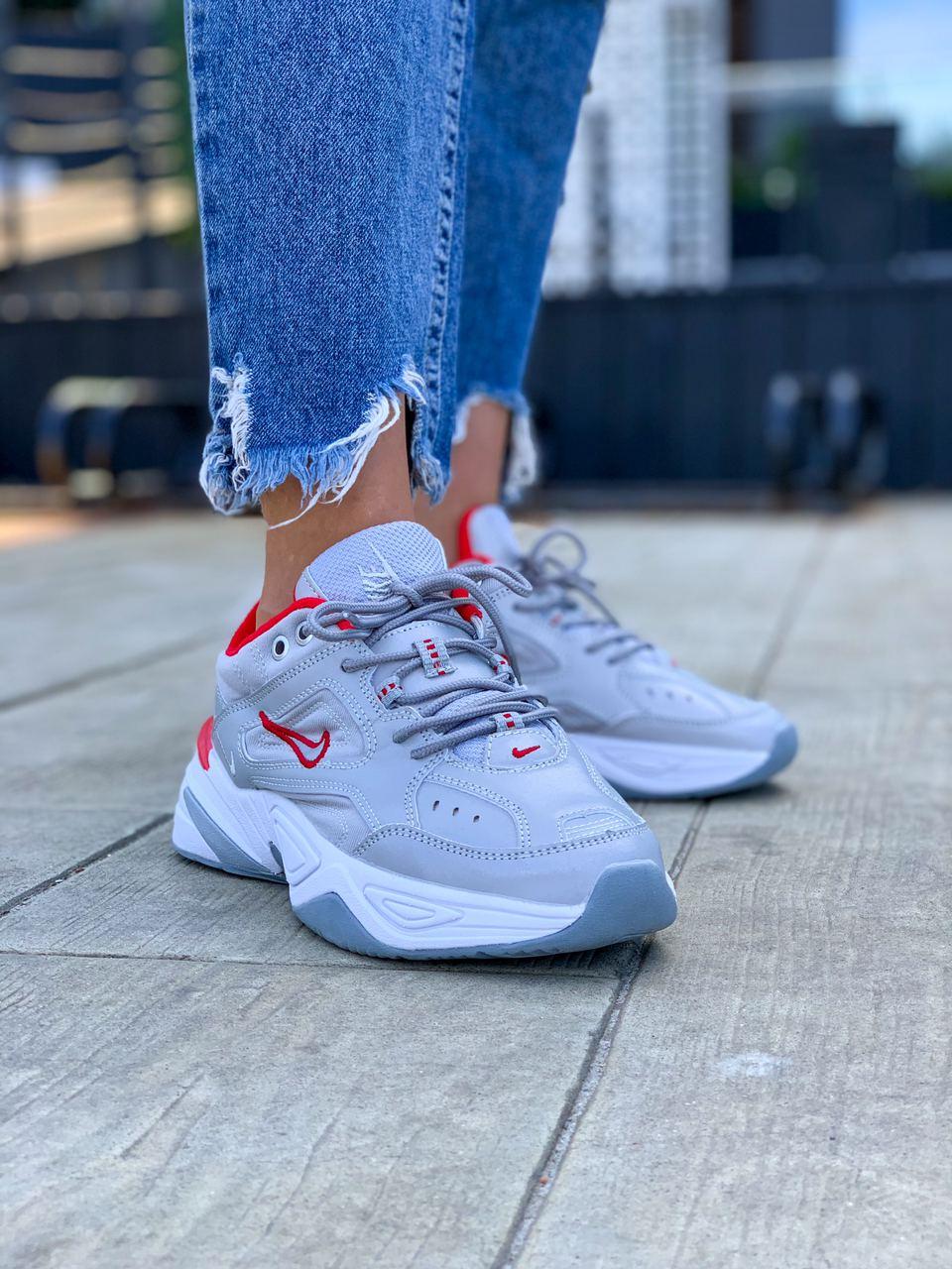 Nike M2K Tekno Grey White Orange