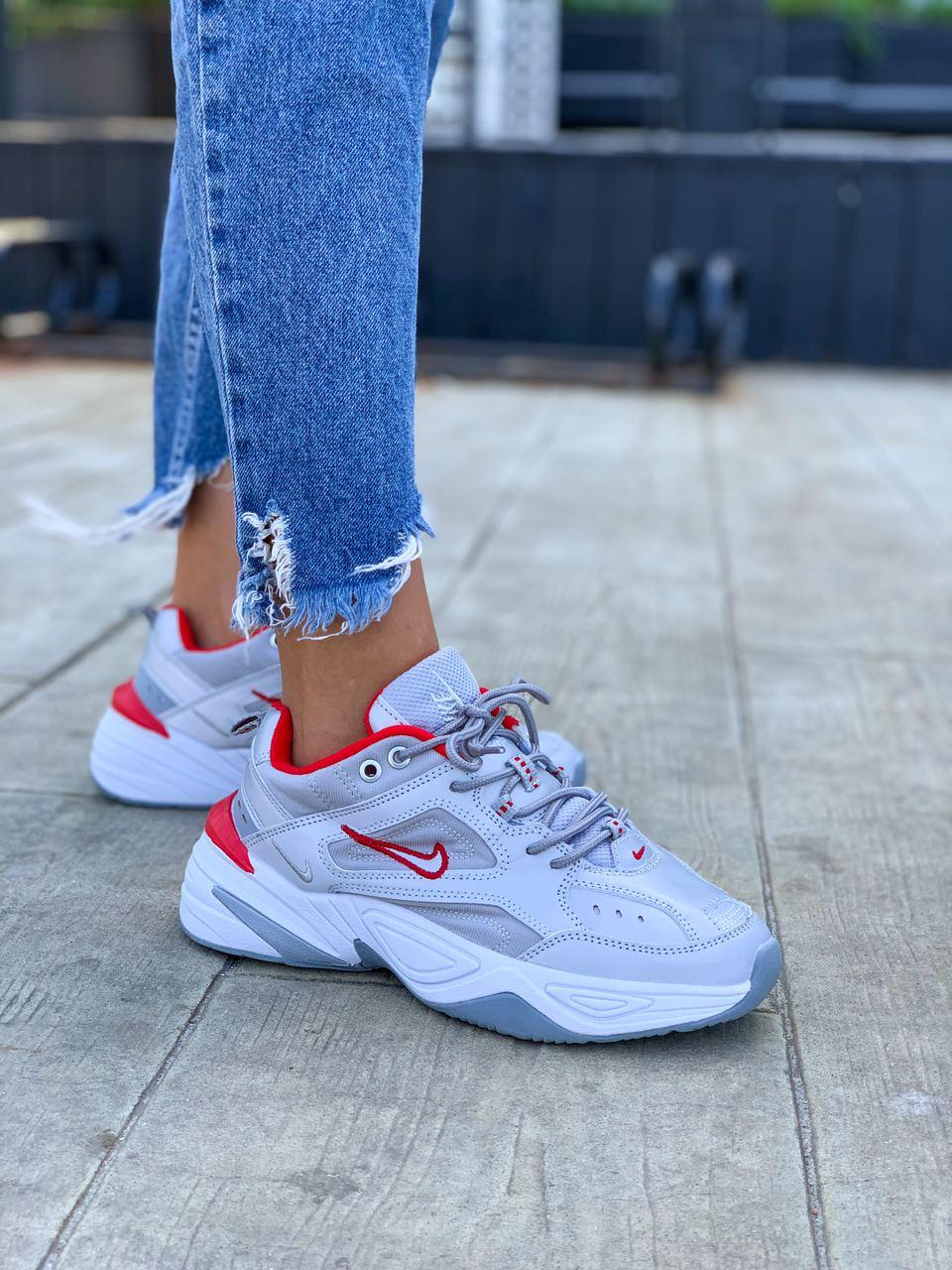 Nike M2K Tekno Grey White Orange