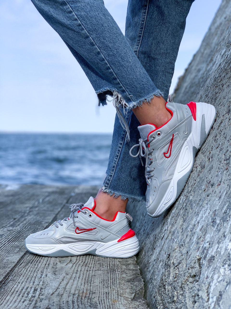Nike M2K Tekno Grey White Orange