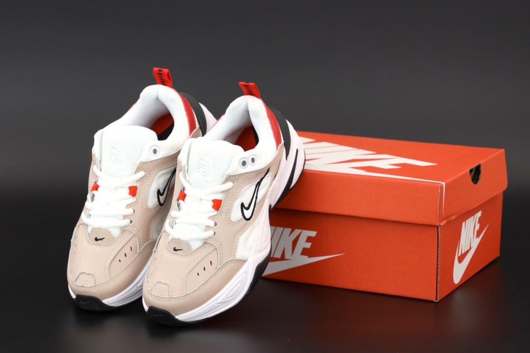 Nike M2K Tekno Fossil Stone Beige White
