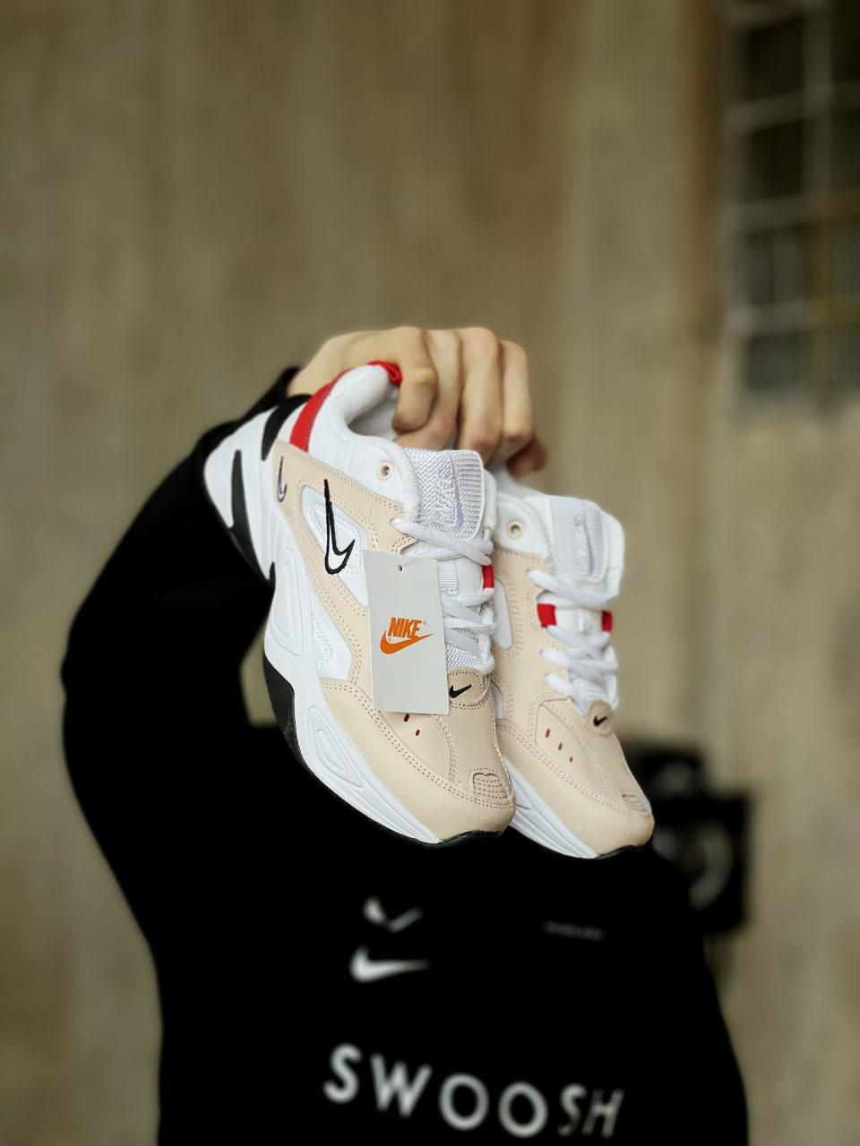 Nike M2K Tekno Fossil Stone Beige White