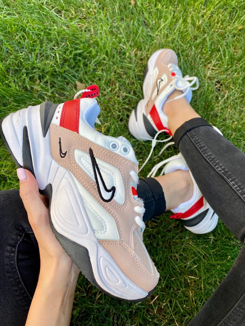 Nike M2K Tekno Fossil Stone Beige White