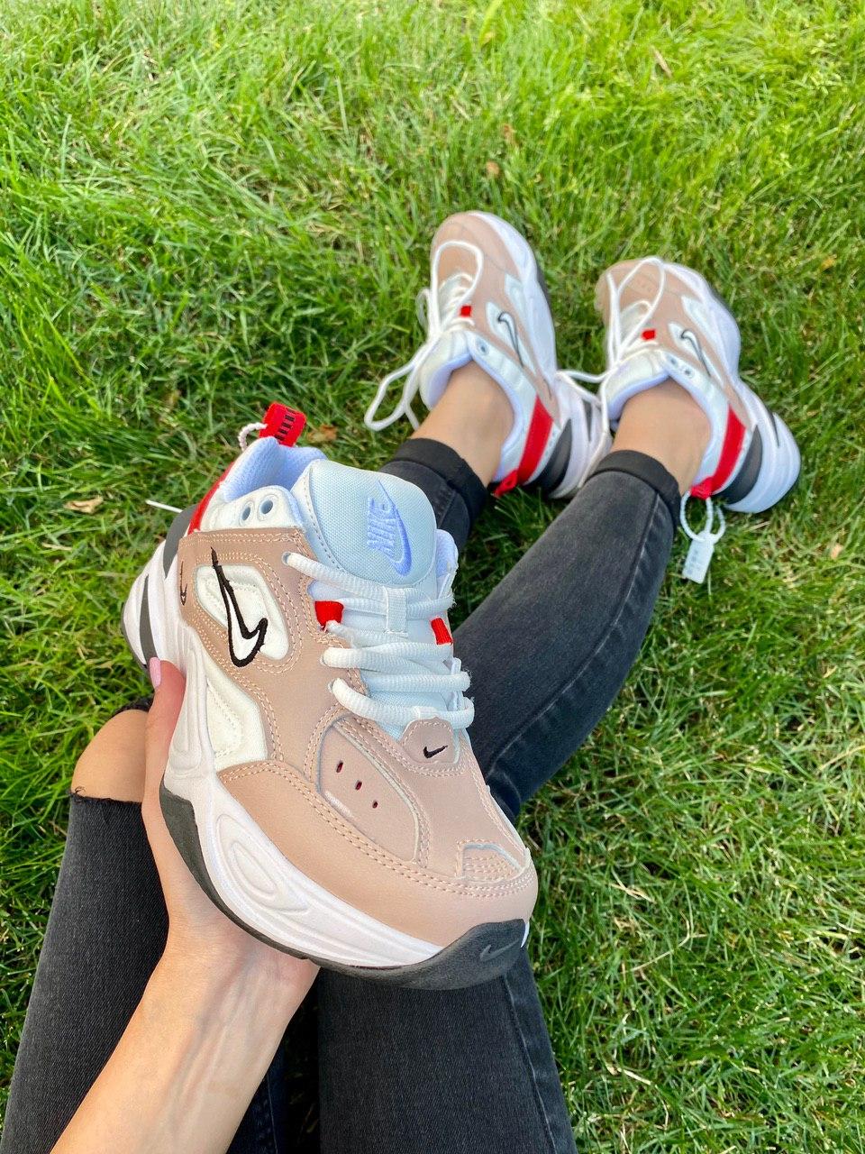 Nike M2K Tekno Fossil Stone Beige White