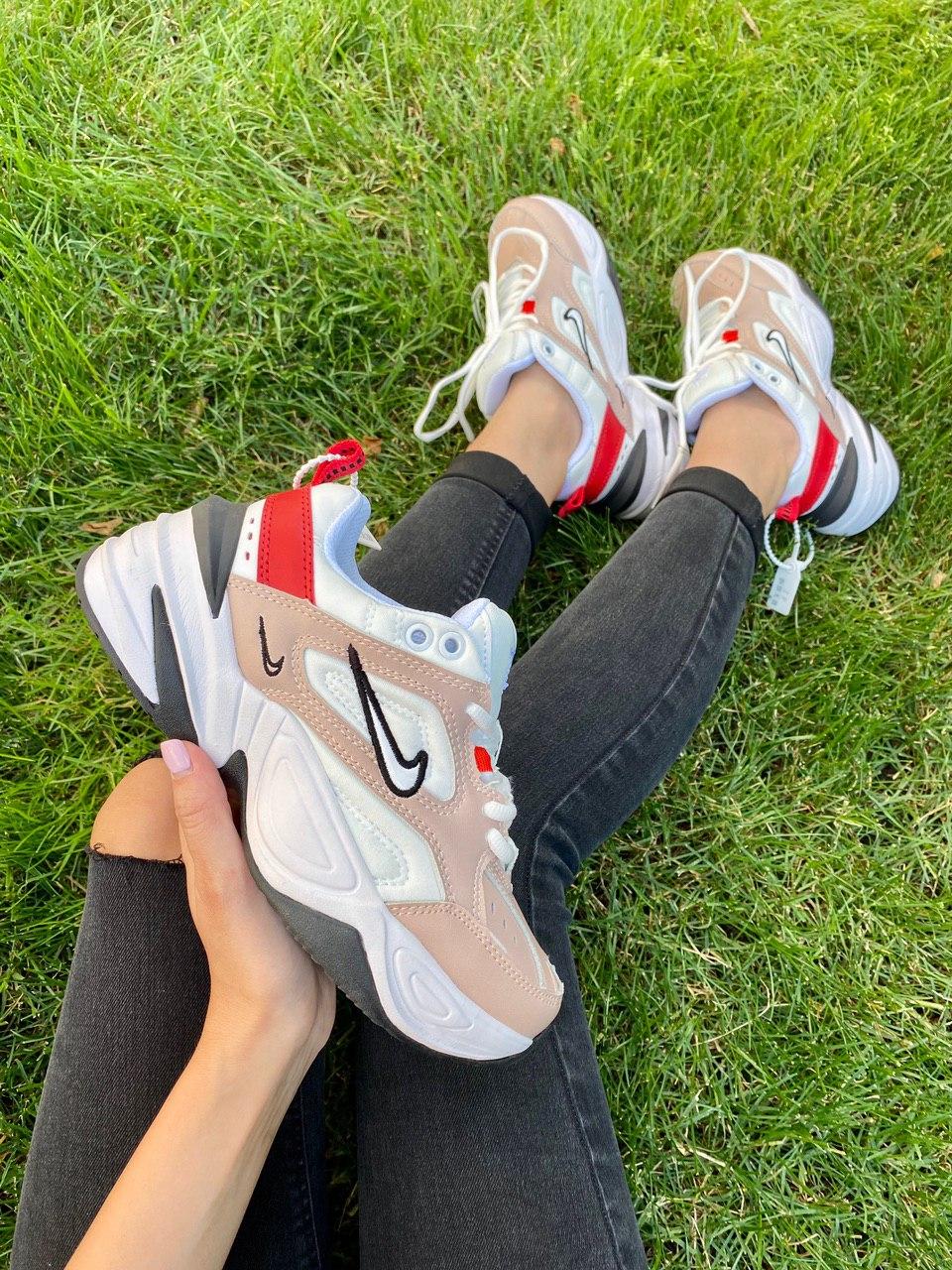 Nike M2K Tekno Fossil Stone Beige White