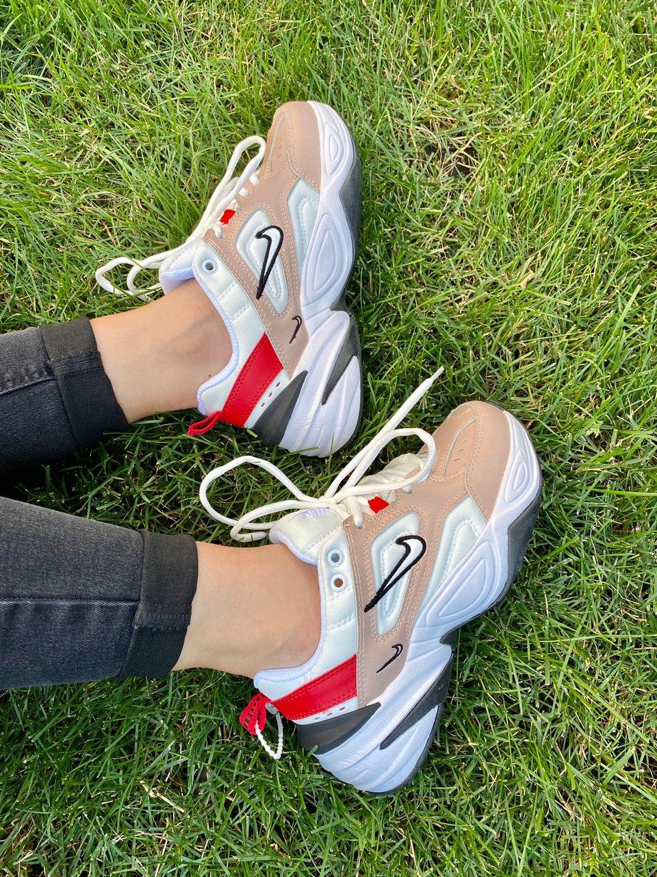 Nike M2K Tekno Fossil Stone Beige White