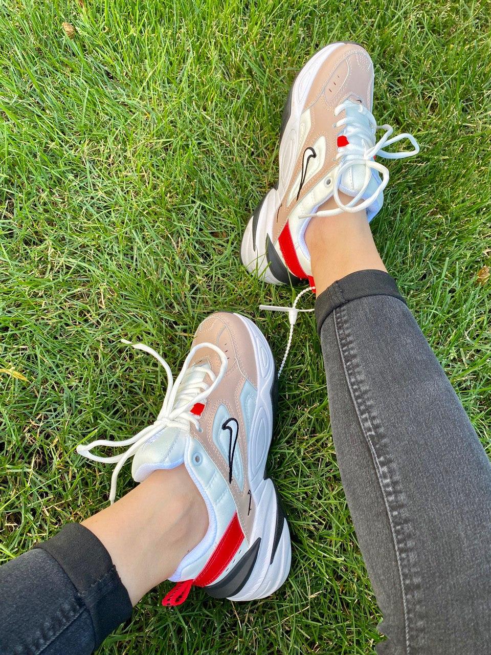 Nike M2K Tekno Fossil Stone Beige White